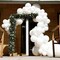 White Balloons Latex Party Balloons, 100 Pack 12 inch Round Helium Balloons for White Themed Wedding Graduation Birthday Party Backdrop Decorations
